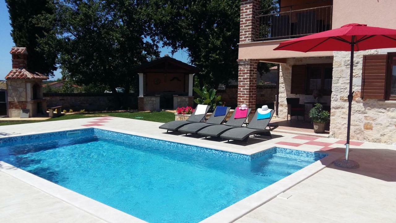 Porec Villa Luna With Pool Exteriör bild